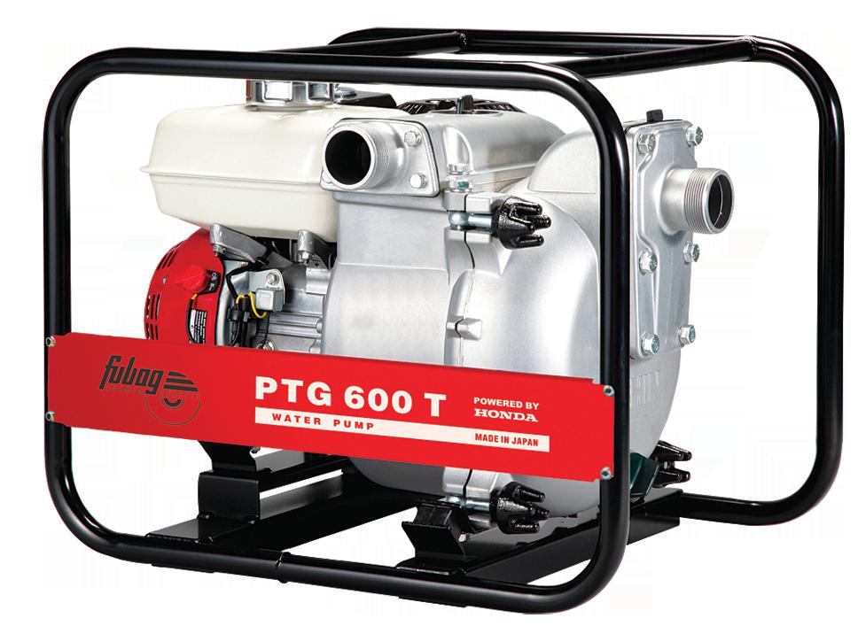 Увеличенная фотография Мотопомпа FUBAG PTG 600 T (для сильно загрязнённой воды)